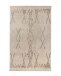 Teppich >Alena< in Creme / Braun, 100% Baumwolle - 230x160cm (LxB)