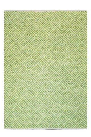 Teppich >Aperitif< in Grün - 150x80 (LxB)