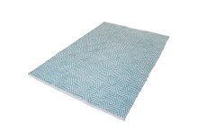 Teppich >Aperitif< in Türkis - 150x80 (LxB)