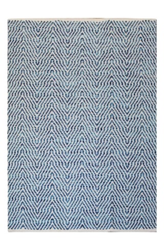 Teppich >Aperitif< in Blau - 230x160 (LxB)