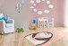 Teppich >Australia< in Rosa, 100% Polypropylen - 150x80cm (LxB)