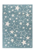 Teppich >Australia< in Blau, 100% Polypropylen -...