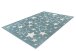 Teppich >Australia< in Blau, 100% Polypropylen - 150x80cm (LxB)