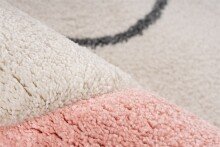 Teppich >Australia< in Rosa, 100% Polypropylen - 170x120cm (LxB)