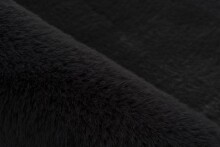 Badematte >Rabbit< in Dunkelgrau, 100% Polyester - 100x65cm (LxB)