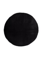 Badematte >Rabbit< in Dunkelgrau, 100% Polyester -...