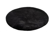 Badematte >Rabbit< in Dunkelgrau, 100% Polyester - 100x100cm (LxB)