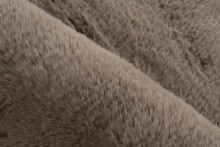 Badematte >Rabbit< in Dunkelbeige, 100% Polyester - 90x50cm (LxB)