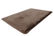 Badematte >Rabbit< in Dunkelbeige, 100% Polyester - 100x65cm (LxB)