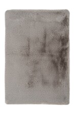 Badematte >Rabbit< in Hellgrau, 100% Polyester -...
