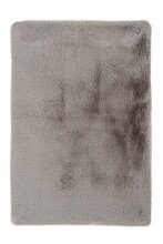 Badematte >Rabbit< in Hellgrau, 100% Polyester - 100x65cm (LxB)