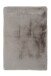 Badematte >Rabbit< in Hellgrau, 100% Polyester - 100x65cm (LxB)