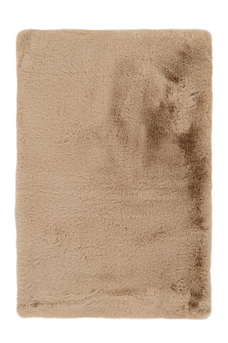 Badematte >Rabbit< in Beige, 100% Polyester - 60x40cm (LxB)