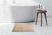 Badematte >Rabbit< in Beige, 100% Polyester - 60x40cm (LxB)