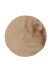 Badematte >Rabbit< in Beige, 100% Polyester - 100x100cm (LxB)