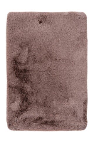 Badematte >Rabbit< in Rosa, 100% Polyester - 90x50cm (LxB)