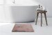 Badematte >Rabbit< in Rosa, 100% Polyester - 100x65cm (LxB)