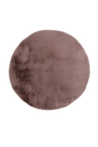 Badematte >Rabbit< in Rosa, 100% Polyester - 100x100cm (LxB)