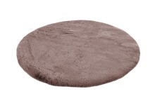 Badematte >Rabbit< in Rosa, 100% Polyester - 100x100cm (LxB)