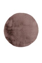 Badematte >Rabbit< in Rosa, 100% Polyester - 100x100cm (LxB)