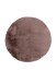 Badematte >Rabbit< in Rosa, 100% Polyester - 100x100cm (LxB)