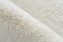 Badematte >Rabbit< in Weiß, 100% Polyester - 100x65cm (LxB)