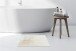 Badematte >Rabbit< in Weiß, 100% Polyester - 130x70cm (LxB)