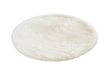 Badematte >Rabbit< in Weiß, 100% Polyester - 100x100cm (LxB)