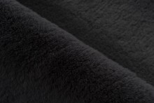 Badematte >Rabbit Light< in Dunkelgrau, 100% Polyester - 90x50cm (LxB)
