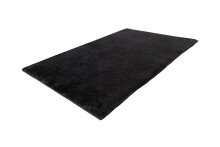 Badematte >Rabbit Light< in Dunkelgrau, 100% Polyester - 90x50cm (LxB)