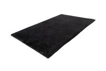 Badematte >Rabbit Light< in Dunkelgrau, 100% Polyester - 130x70cm (LxB)