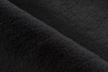 Badematte >Rabbit Light< in Dunkelgrau, 100% Polyester - 100x100cm (LxB)