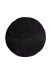 Badematte >Rabbit Light< in Dunkelgrau, 100% Polyester - 100x100cm (LxB)