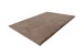 Badematte >Rabbit Light< in Dunkelbeige, 100% Polyester - 60x40cm (LxB)