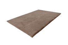 Badematte >Rabbit Light< in Dunkelbeige, 100% Polyester - 100x65cm (LxB)
