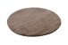 Badematte >Rabbit Light< in Dunkelbeige, 100% Polyester - 100x100cm (LxB)