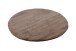 Badematte >Rabbit Light< in Dunkelbeige, 100% Polyester - 100x100cm (LxB)