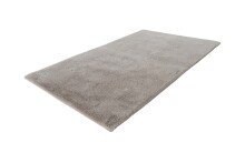 Badematte >Rabbit Light< in Hellgrau, 100% Polyester - 130x70cm (LxB)