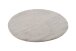 Badematte >Rabbit Light< in Hellgrau, 100% Polyester - 100x100cm (LxB)