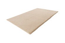 Badematte >Rabbit Light< in Beige, 100% Polyester - 90x50cm (LxB)