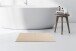Badematte >Rabbit Light< in Beige, 100% Polyester - 90x50cm (LxB)
