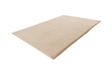 Badematte >Rabbit Light< in Beige, 100% Polyester - 100x65cm (LxB)