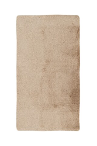 Badematte >Rabbit Light< in Beige, 100% Polyester - 130x70cm (LxB)