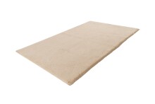 Badematte >Rabbit Light< in Beige, 100% Polyester - 130x70cm (LxB)