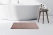 Badematte >Rabbit Light< in Rosa, 100% Polyester - 90x50cm (LxB)