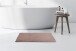 Badematte >Rabbit Light< in Rosa, 100% Polyester - 90x50cm (LxB)