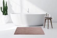 Badematte >Rabbit Light< in Rosa, 100% Polyester - 130x70cm (LxB)