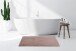 Badematte >Rabbit Light< in Rosa, 100% Polyester - 130x70cm (LxB)