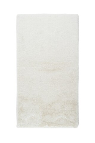 Badematte >Rabbit Light< in Weiß, 100% Polyester - 90x50cm (LxB)