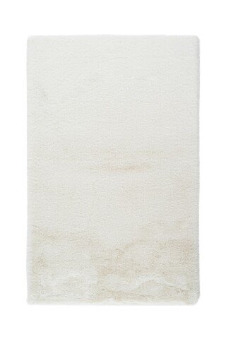 Badematte >Rabbit Light< in Weiß, 100% Polyester - 100x65cm (LxB)